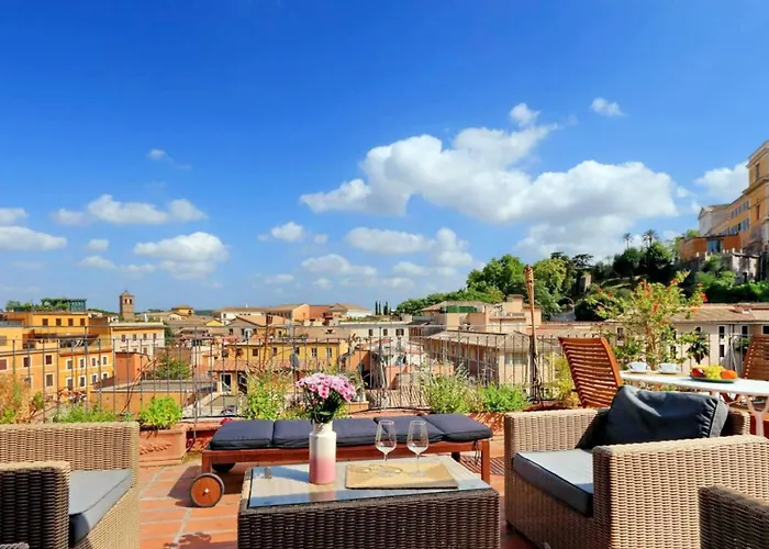 Trastevere Penthouse Amazing Terrace Apartamento Roma